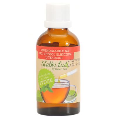 STEVIA SLATKI LIST 50ml GREEN LAB