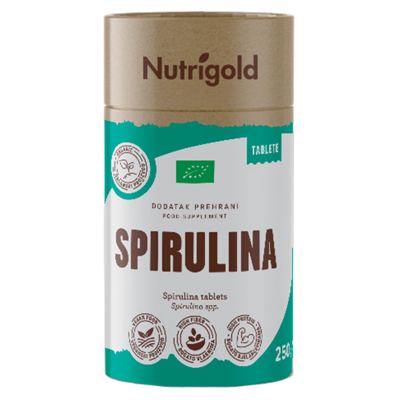 SPIRULINA TABLETE 500KOM 250 g NUTRIGOLD