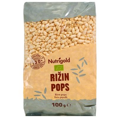 RIŽIN POPS BIO 100 G NUTRIGOLD