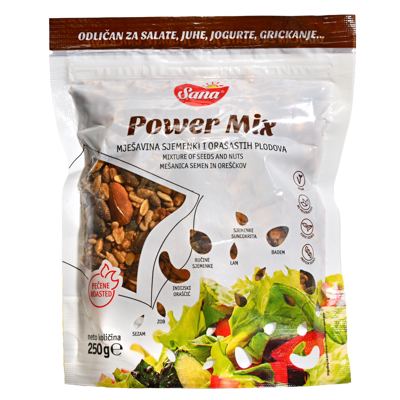 POWER MIX MJEŠ.SJEM.I ORAŠ.PLOD.250g
