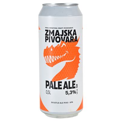 N-*PIVO ZMAJSKA 0.50L PALE ALE -24/1- 5.3%ALC LIMENKA