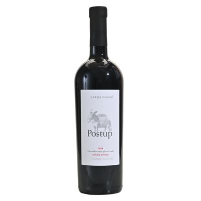 *POSTUP PZ DINGAČ VINA 0.75L 14% VRH SUHO 2020 -6/1-