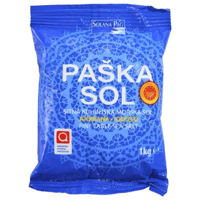 N-SOL MORSKA SITNA 1KG VREĆICA PVC -12/1- PAG