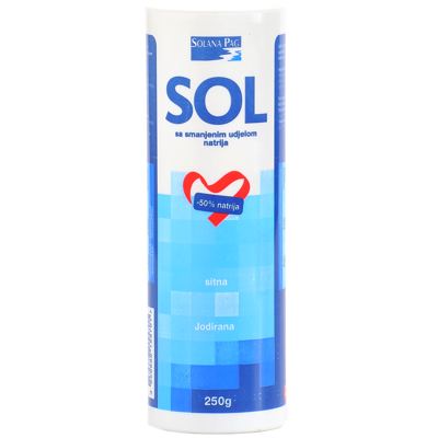 SOL SA SMANJENIM UDJELOM NATRIJA