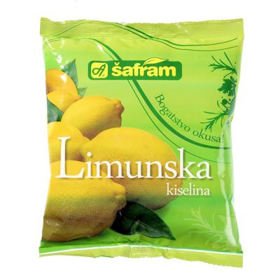 LIMUNSKA KISELINA 500g ŠAFRAM