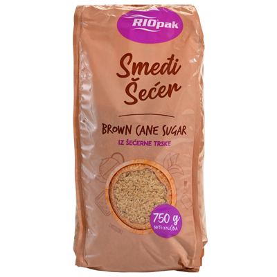 ŠEĆER SMEĐI 750g RIO PAK