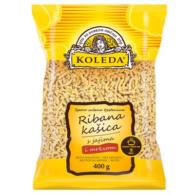 RIBANA KAŠICA JAJA/MRKVA 400g KOLEDA