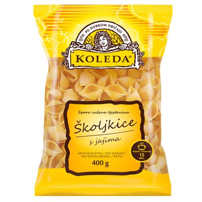 ŠKOLJKI.S JAJIMA KOLEDA 400 g