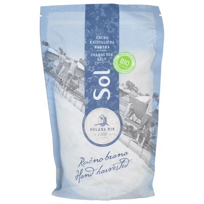 GRUBA MORSKA SOL ZIP 600G-BIO-NIN