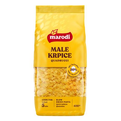 TJ.MARODI 400g KRPICE MALE S JAJIMA