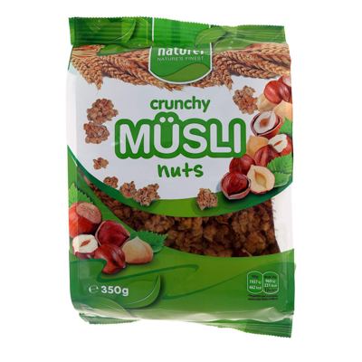 NATUREL MUESLI NUTS 350g