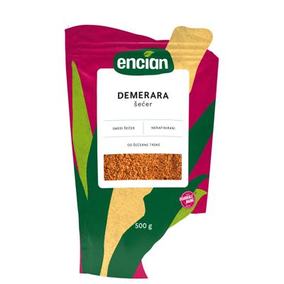 ŠEĆER SMEĐI 500g DEMERARA ENCIAN