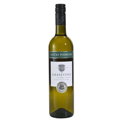VINO BELO KV GRAŠEVINA 0,75L ILOČKI