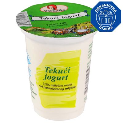 JOGURT TEKUĆI 3.2% MM 180G VERONIKA