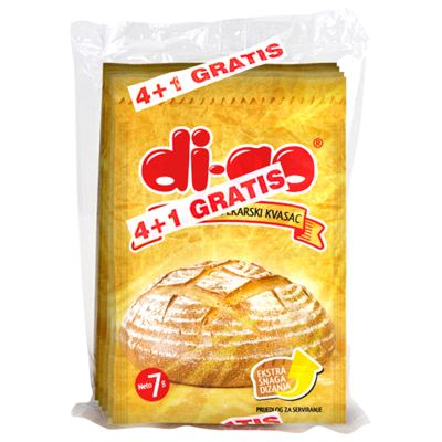 DI-GO KVASAC SUHI 7g 4+1 gratis