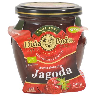 DŽEM JAGODA 240 g DIDA BOŽA EKOL. HERMES