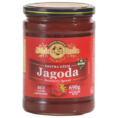 DŽEM JAGODA EKSTRA DIDA BOŽA 690 g