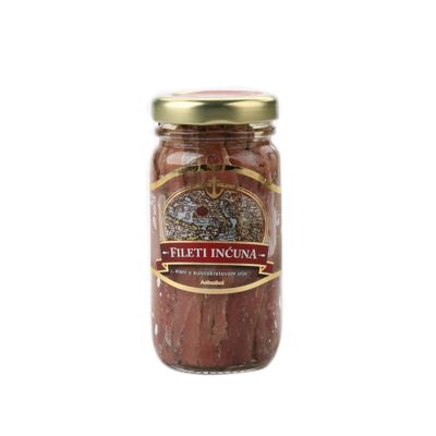INĆUN SLANI FILET 100G -12/1- STAKLENKA