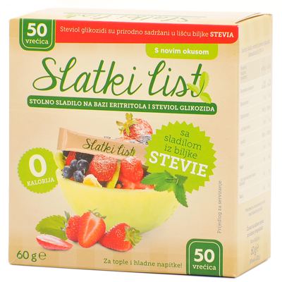 SLADILO SLAT.LIST STEVIJA 50/1