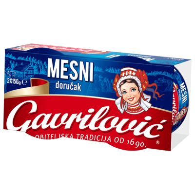 MESNI DORUČAK 2X150g GAVRILOVIĆ