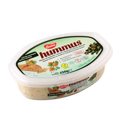 NAMAZ SANA HUMMUS BUČINE SJEM. 250g -6/1-