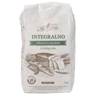 PŠENIČNO BRAŠNO IZ CIJELOG ZRNA 1kg MLIN PUKANIC