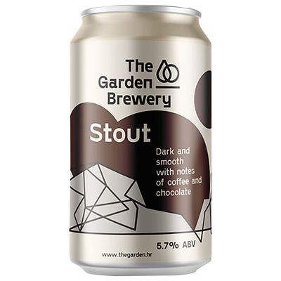 *PIVO GARDEN 0.33L STOUT -24/1- 5.7%ALC LIMENKA