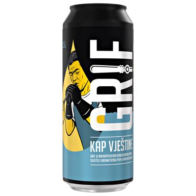 N-*PIVO GRIF 0.50L PILSNER -15/1- 5%ALC LIMENKA