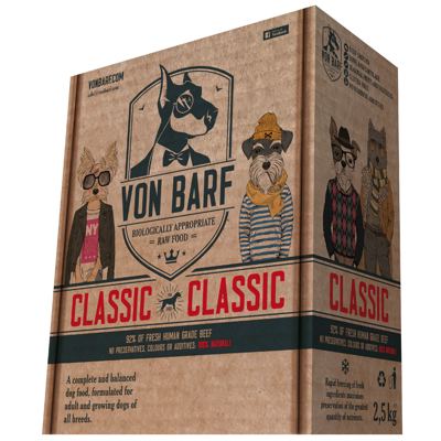 HRANA PSI VON BARF CLASS 10X250g