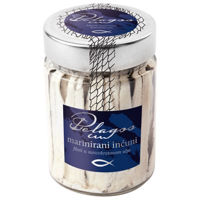 INĆUN FILET MARINIRANI U SUN..ULJU 320G -6/1