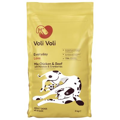 VOLIVOLI HRANA ZA PSE PILETINA GOVEDINA 3kg