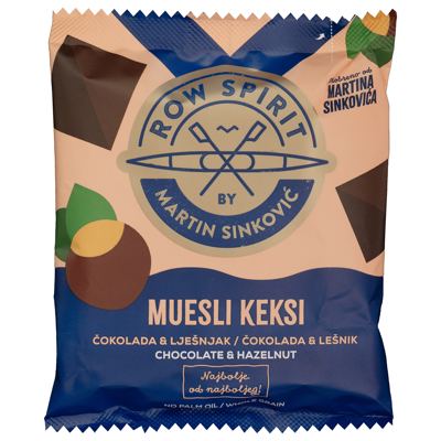 MUESLI ZOBENI KEKSI LJEŠ.ČOKOLADA 50 gr