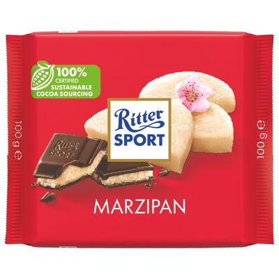 ČOKOLADA MARCIPAN 100GR RITTER SPORT