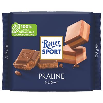 RITTER SPORT PRALINE 100G MLIJEČNA ČOKOLADA -13/1-