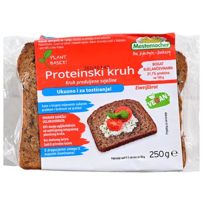 HLEB PROTEINSKI 250G MESTEMACHER
