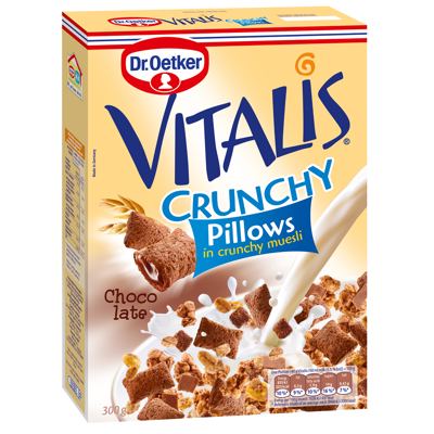 VITALIS CRUNCHY PILLOWS IN CRUNCHY MUESLI 300G