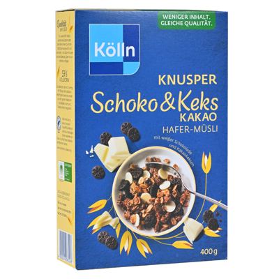 MUSLI KOLLN 400G BIJELA ČOK. I KEKSI GRANOLA