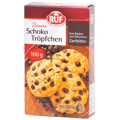KOMADIĆI TAMNE ČOKOLADE 100g RUF