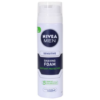 NIVEA PJENA ZA BRIJANJE SENSITIV 200mL