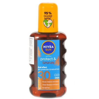 ULJE U SPREJU ZA ZAŠTITU OD SUNCA PROTECT & BRONZE SPF 30 200ML NIVEA SUN BEIERSDORF