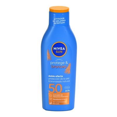 N-NIVEA SUN LOSION SPF 50 200ML PROTECTiBRONZE -6/1-