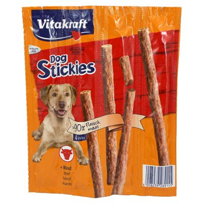POSLASTICA Dog Stickies govedina, 4x11 g