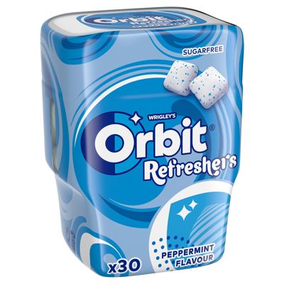 ORBIT REFRESHERS PEPERMINT 67g BOČICA