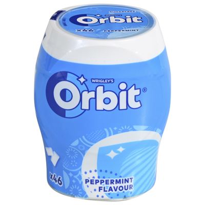 ORBIT PEPERMINT 64g BOČICA