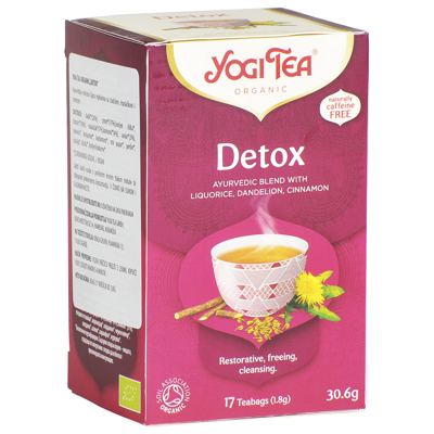 ČAJ YOGI DETOX ORGANIC 30,6 g