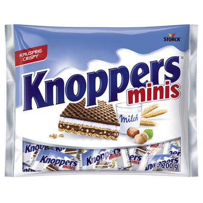 VAFEL KNOPPERS MINIS 200 g STO