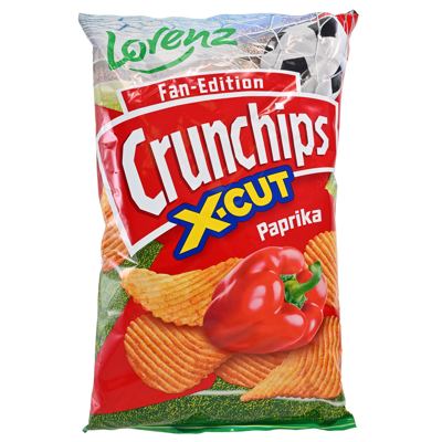 CRUNCHIPS X-CUT PAPRIKA 130g