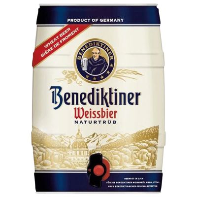 PIVO BENEDIKTINER 5L PŠENIČNO BAČVA