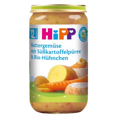KAŠICA HIPP BATAT PILET.250 g