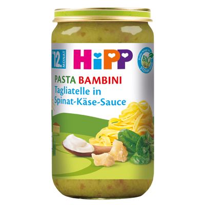 KAŠ HIPP TAGLIATELL ŠPIN I SIR 250 g
